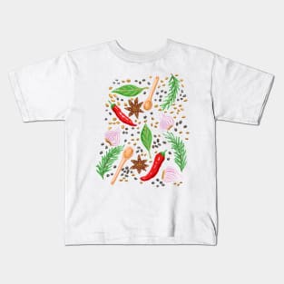 Cooking Fun in Gouache Kids T-Shirt